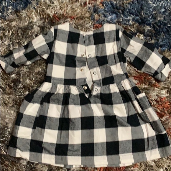Cute black and white baby dress - Picture 2 of 3